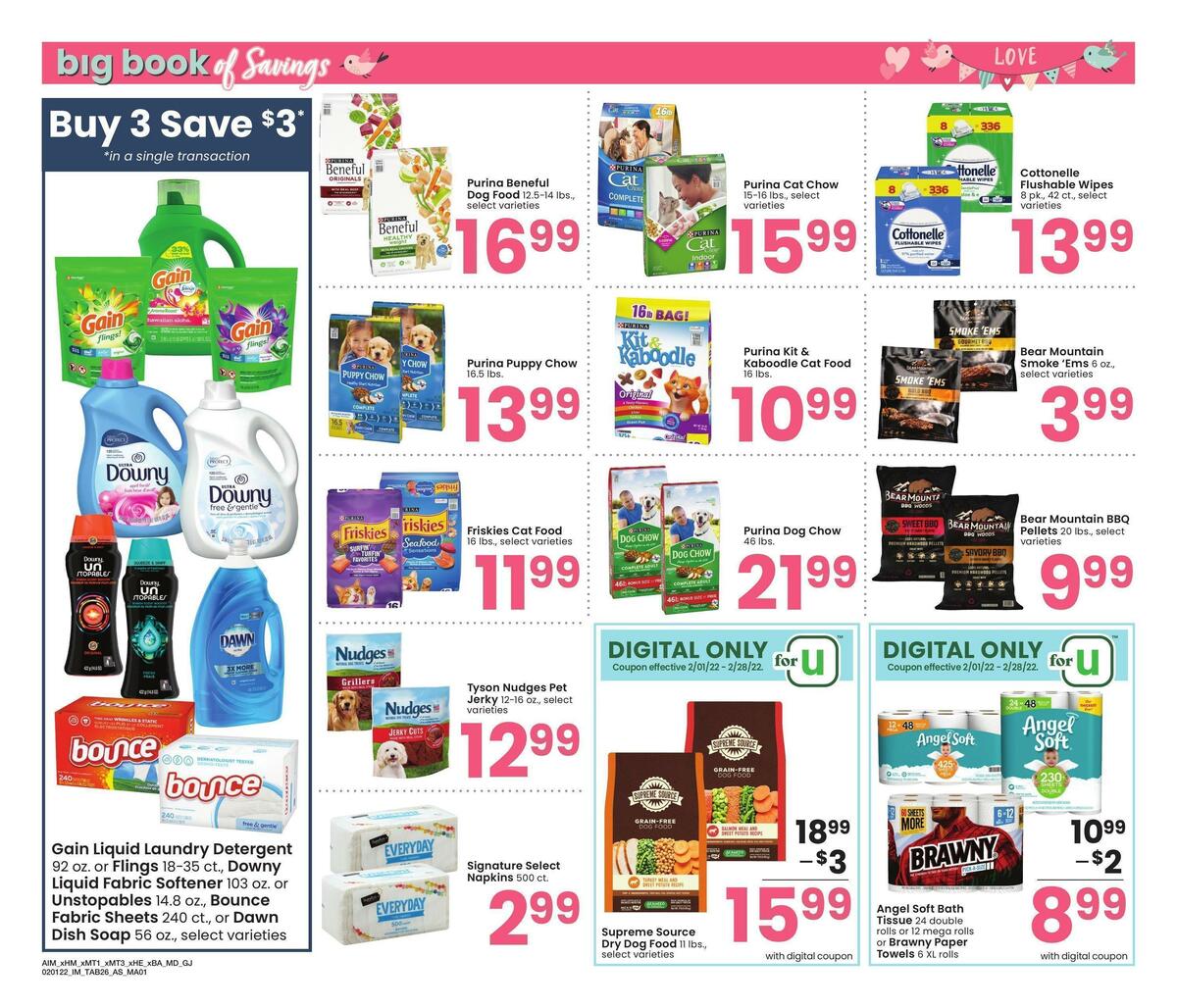 Albertsons Big Book of Savings Weekly Ad from February 1