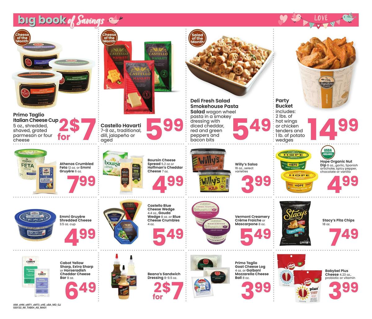 Albertsons Big Book of Savings Weekly Ad from February 1