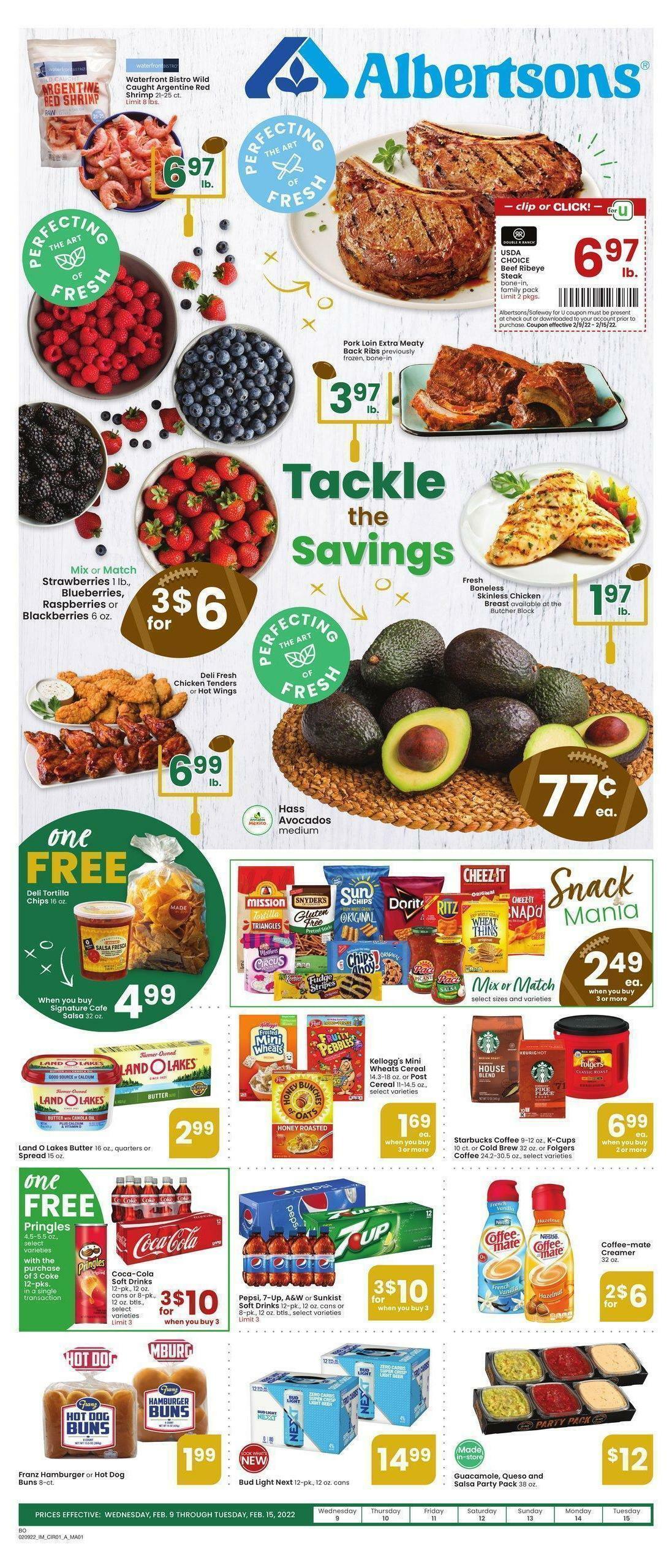 Albertsons Weekly Ad from February 9