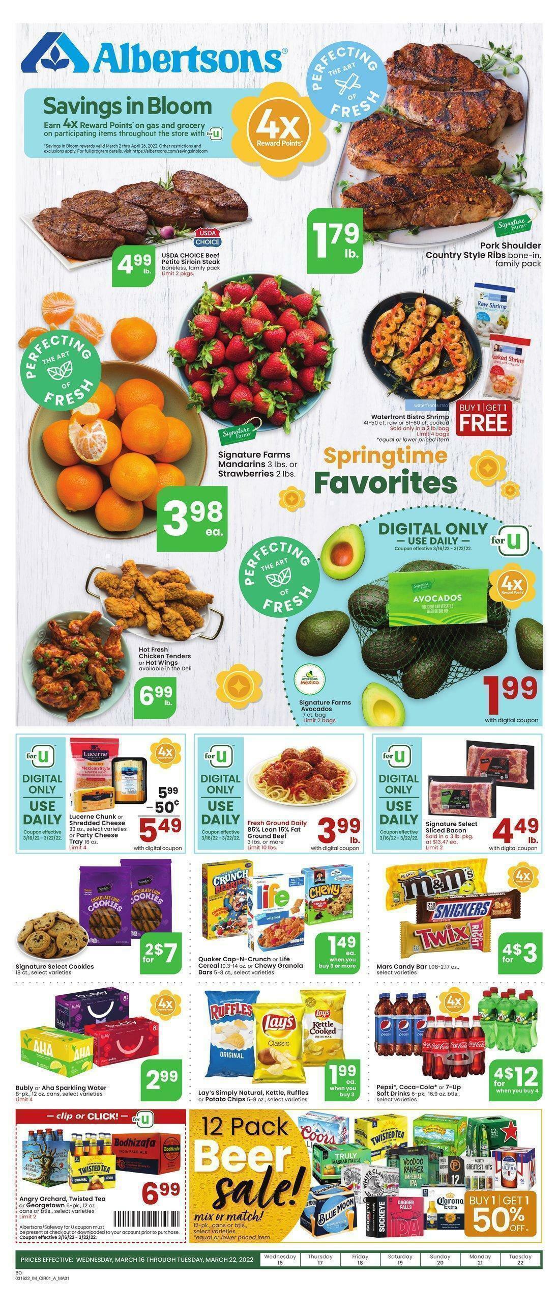 Albertsons Weekly Ad from March 16