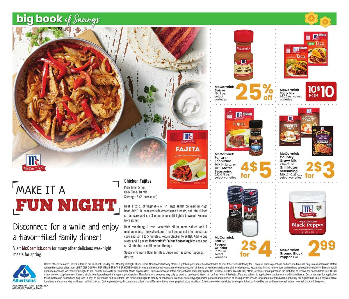 Albertsons Big Book of Savings Weekly Ad from March 29