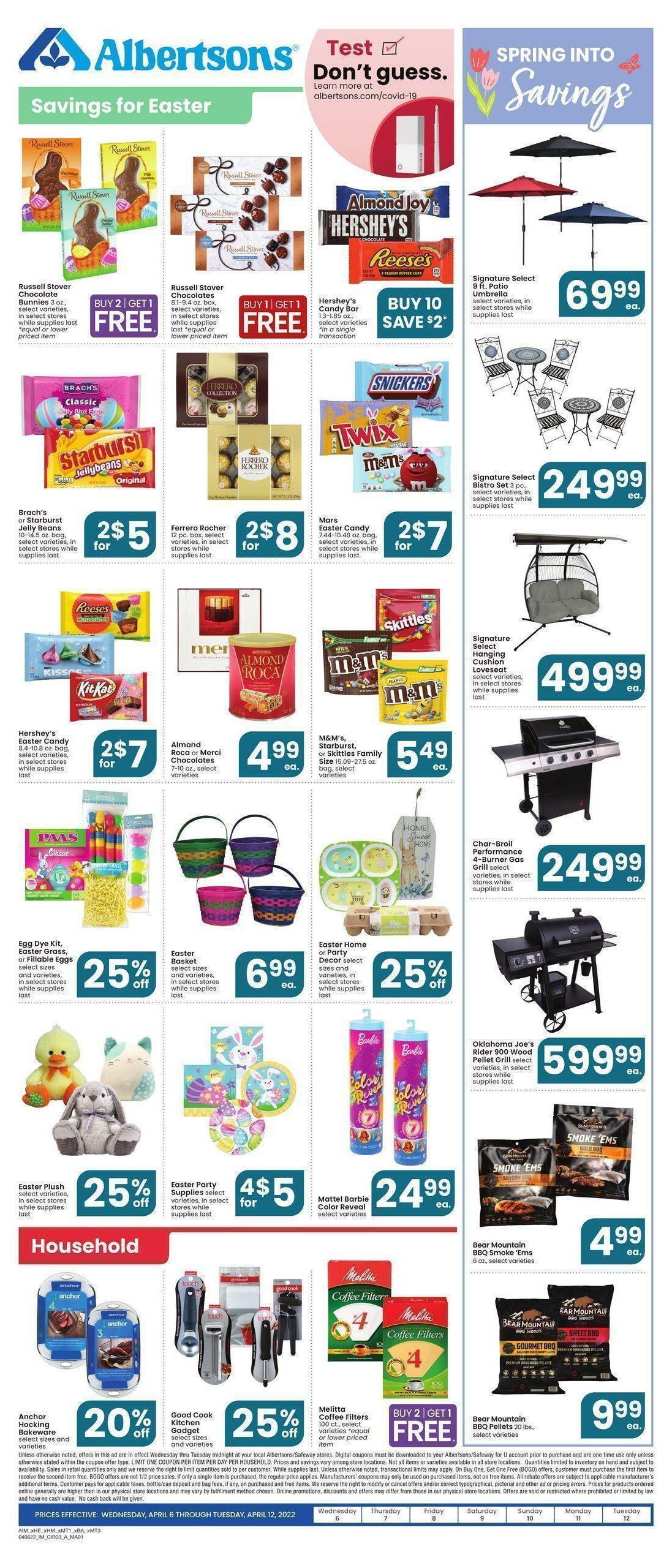 Albertsons Weekly Ad from April 6