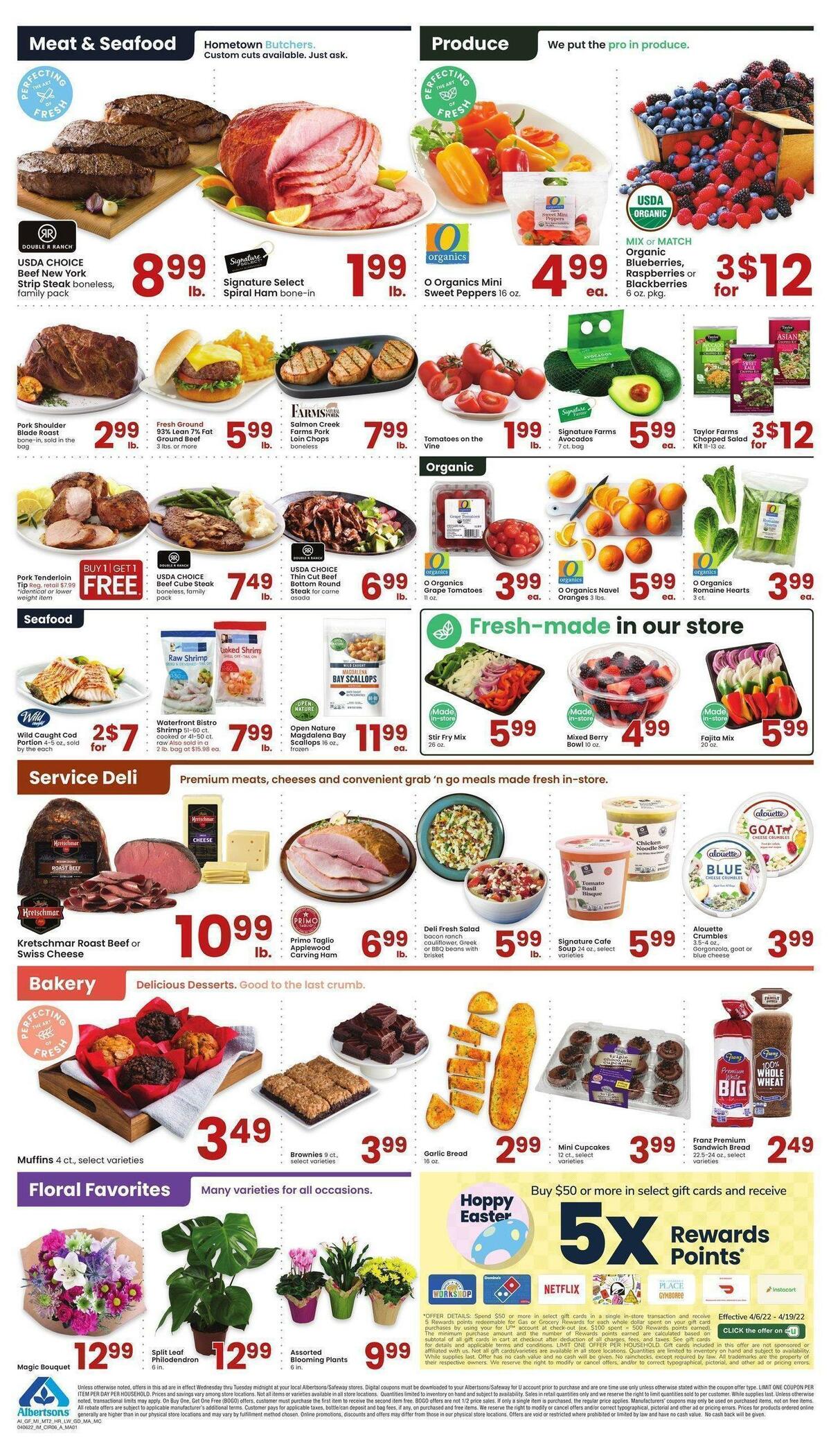 Albertsons Weekly Ad from April 6