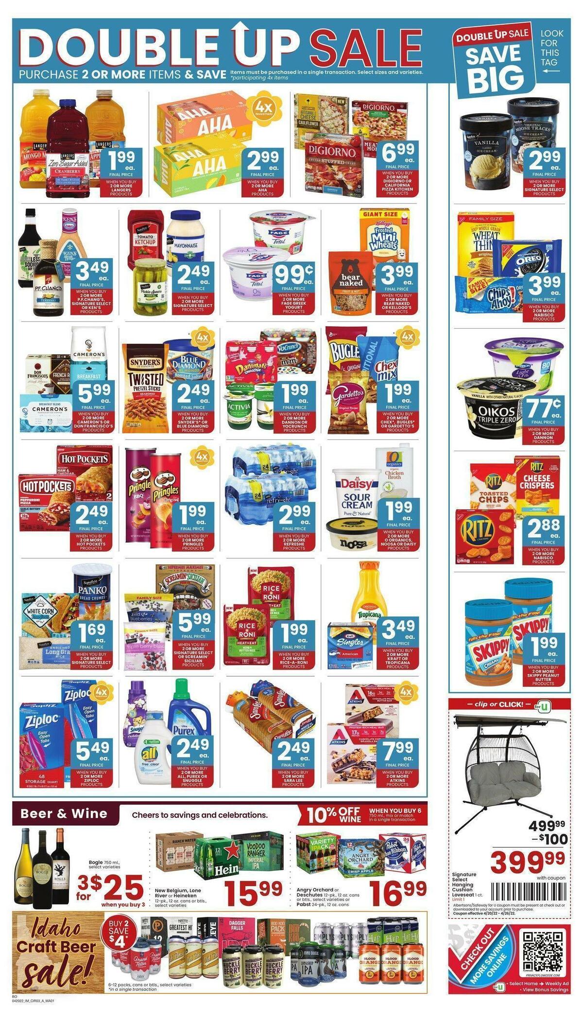 Albertsons Weekly Ad from April 20