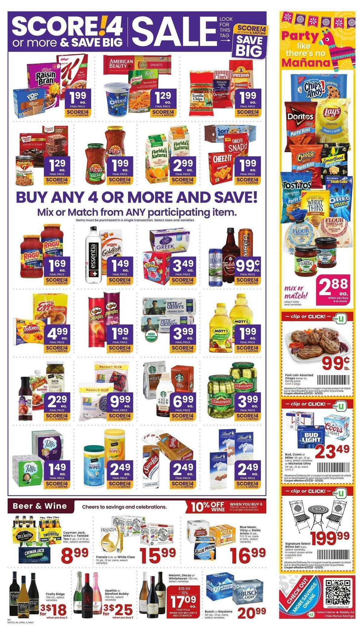 Albertsons Weekly Ad from April 27