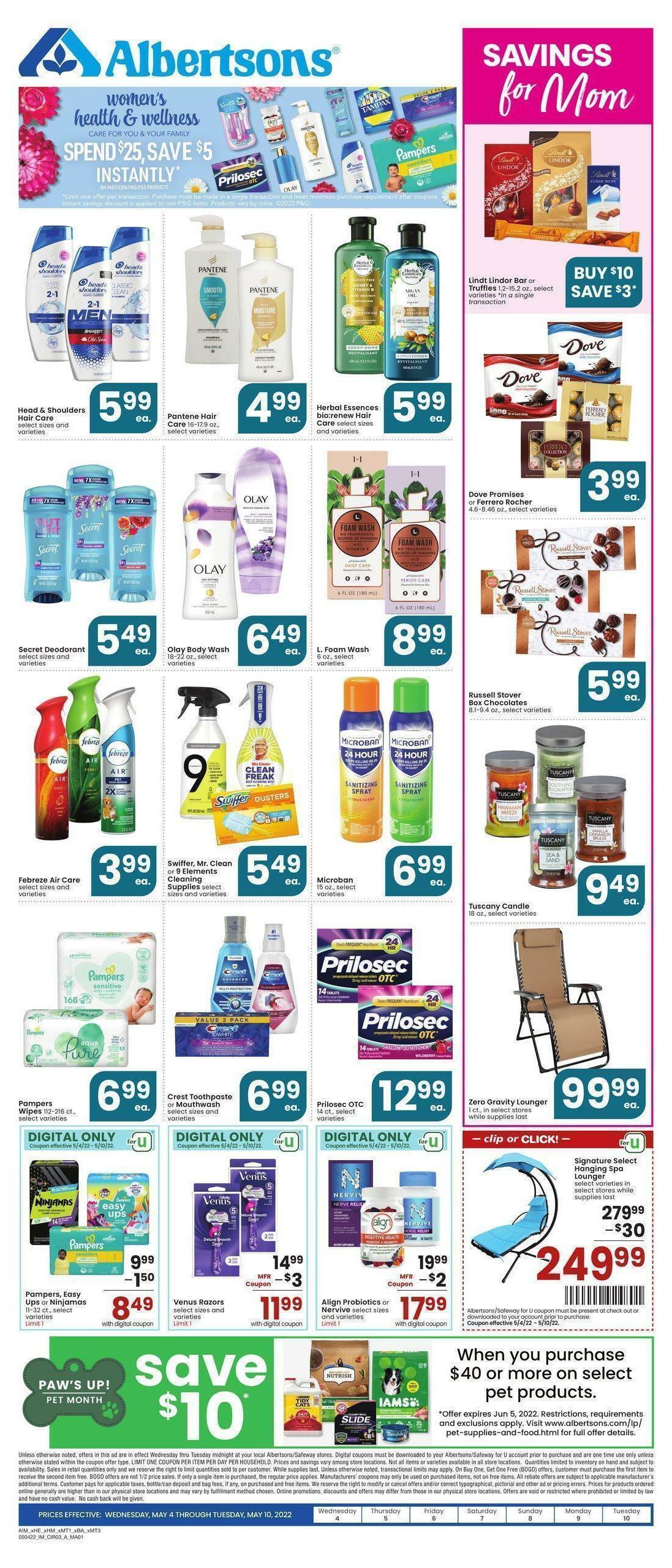Albertsons Weekly Ad from May 4
