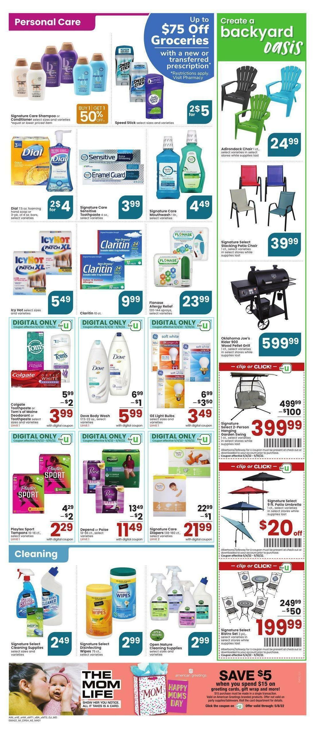 Albertsons Weekly Ad from May 4
