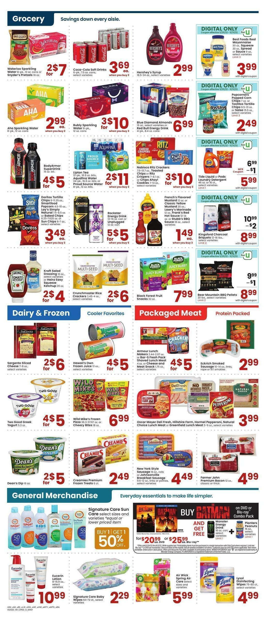 Albertsons Weekly Ad from May 25