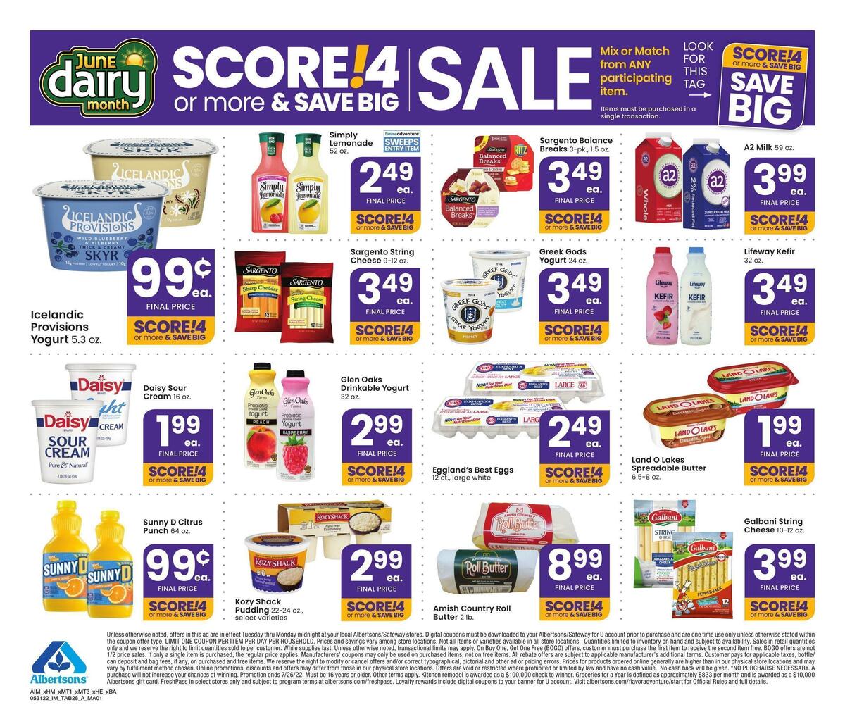 Albertsons Big Book of Savings Weekly Ad from May 31