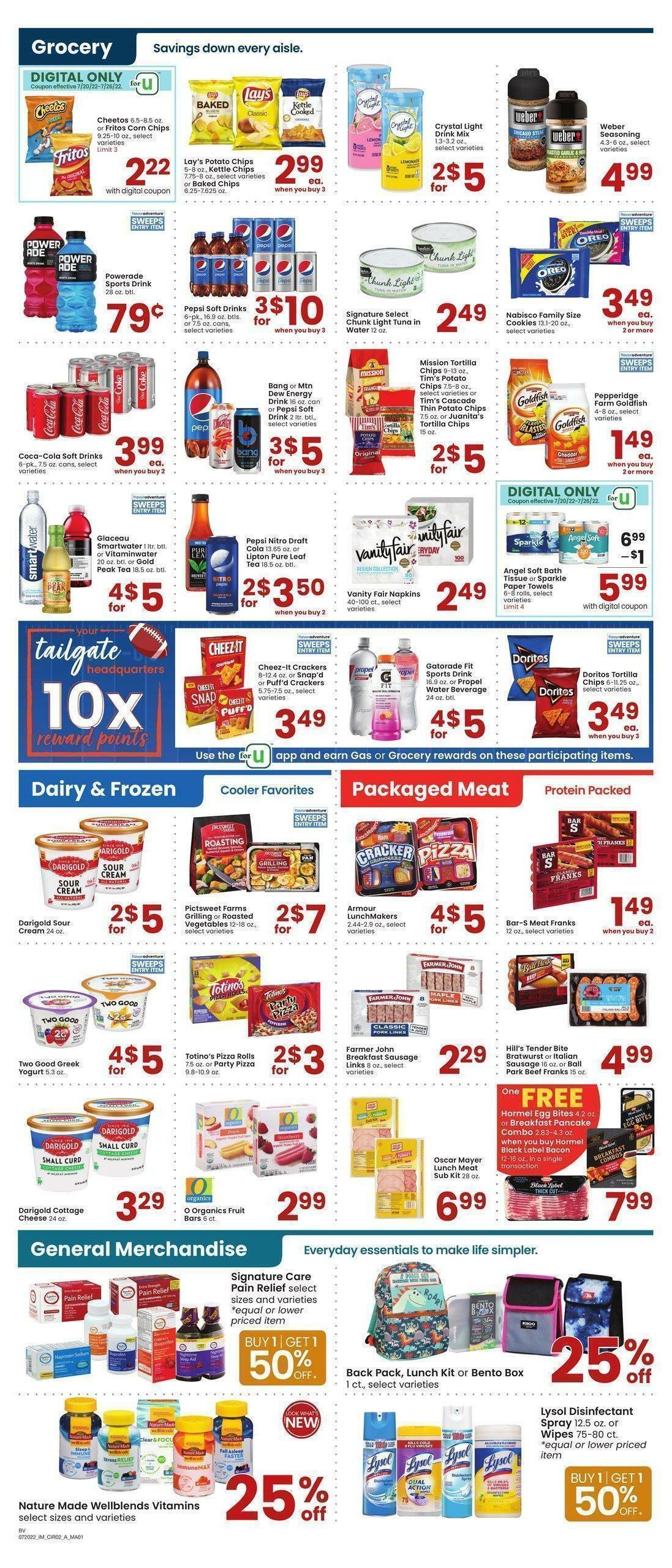 Albertsons Weekly Ad from July 20
