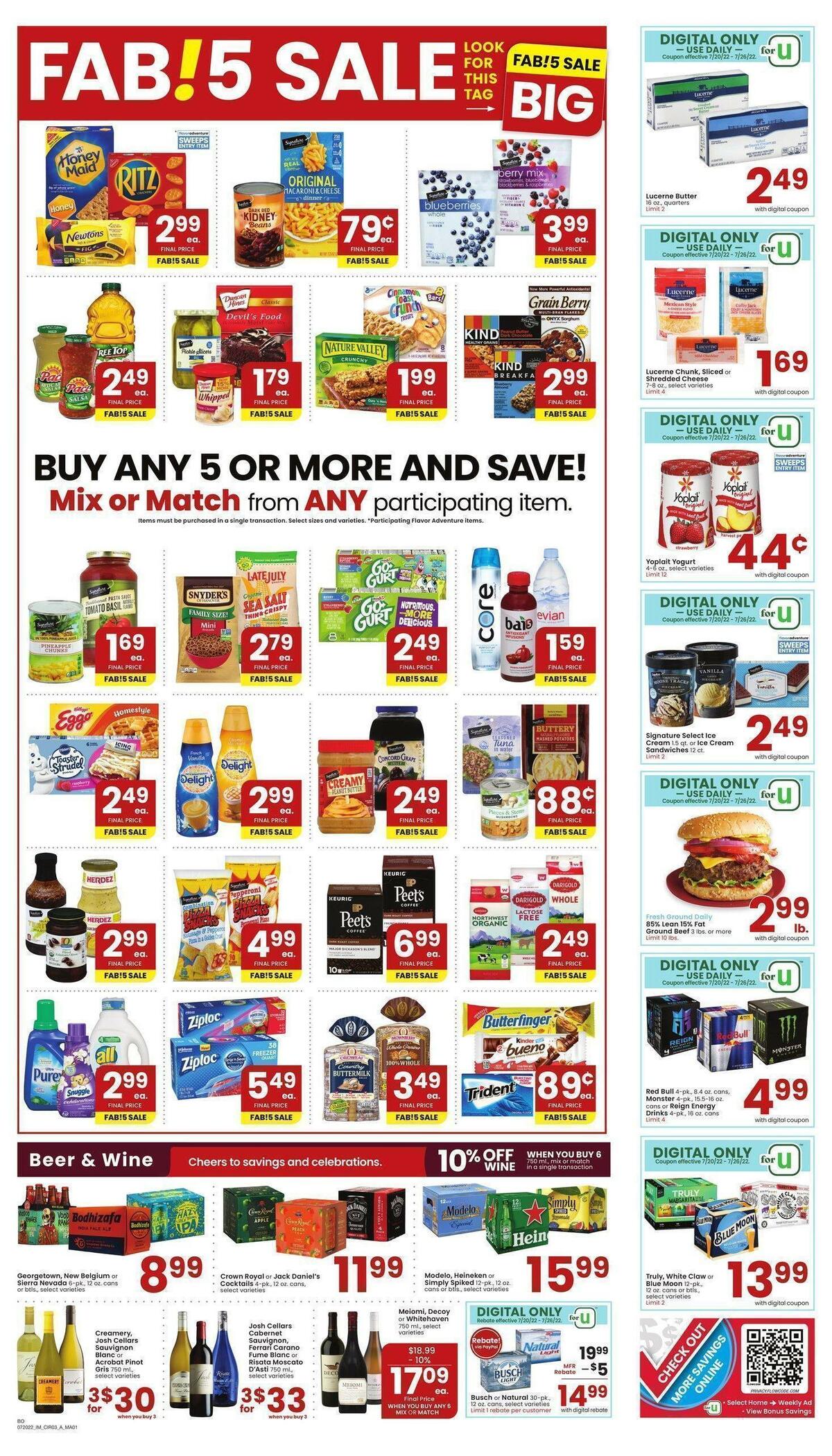 Albertsons Weekly Ad from July 20
