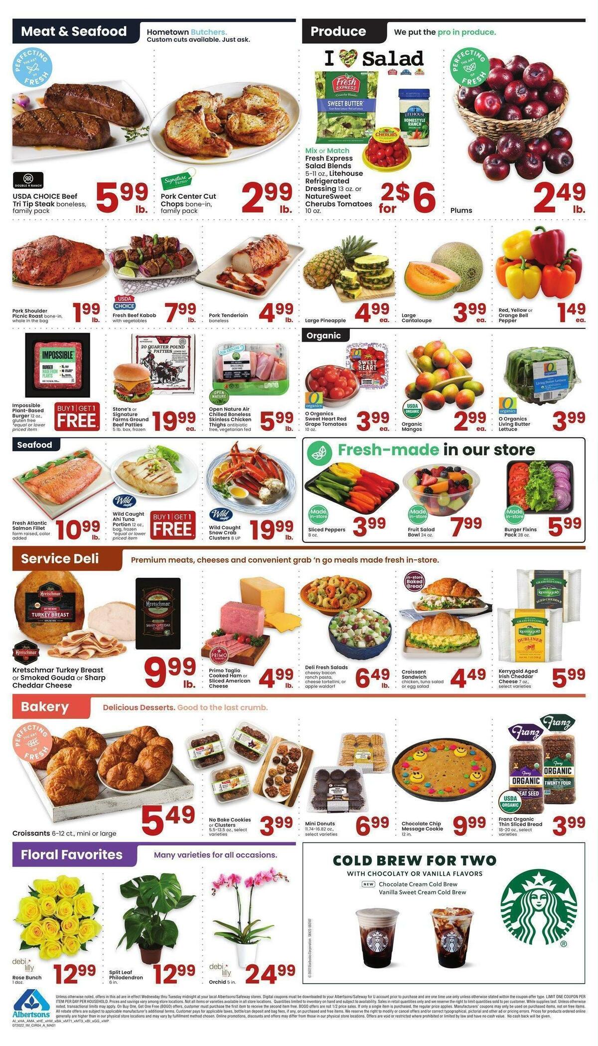 Albertsons Weekly Ad from July 20