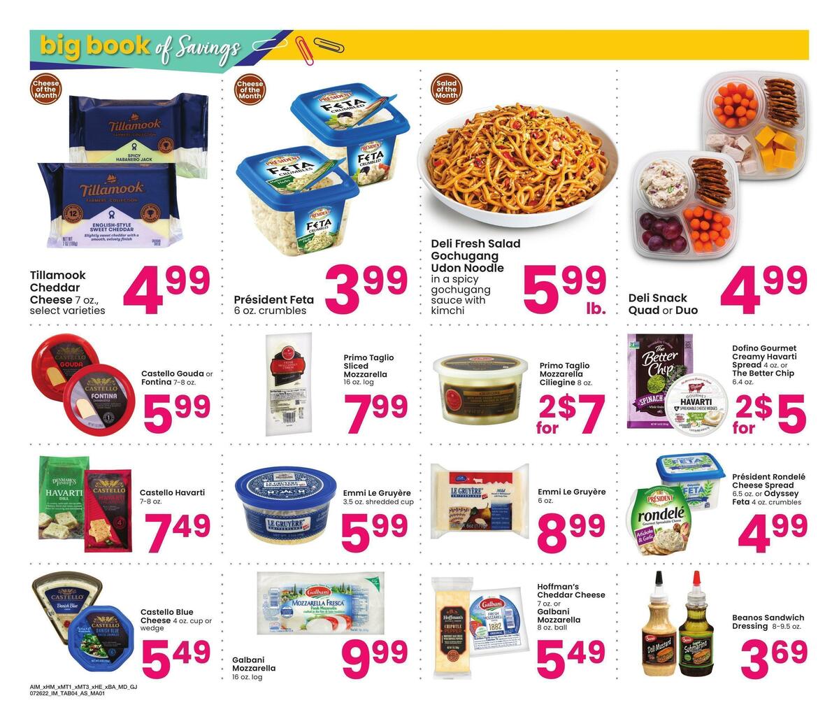 Albertsons Big Book of Savings Weekly Ad from July 26