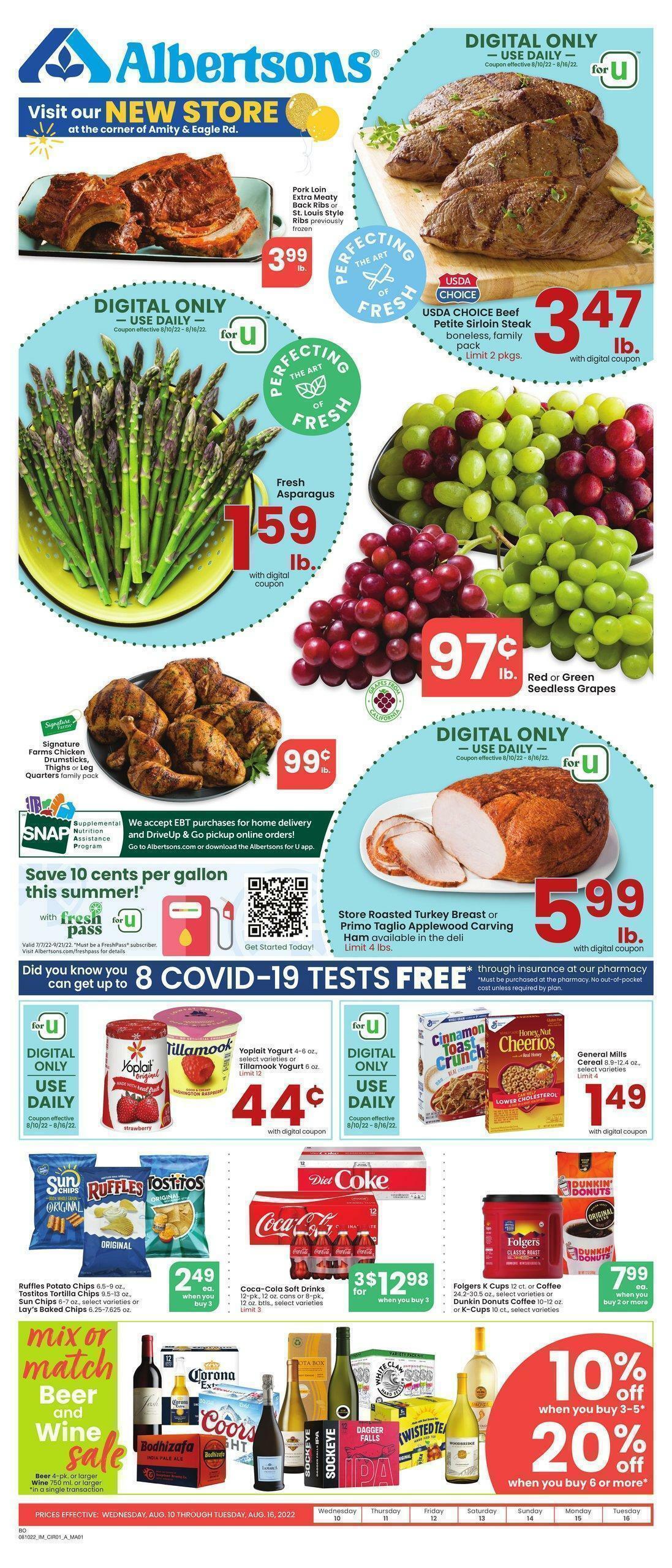 Albertsons Weekly Ad from August 10