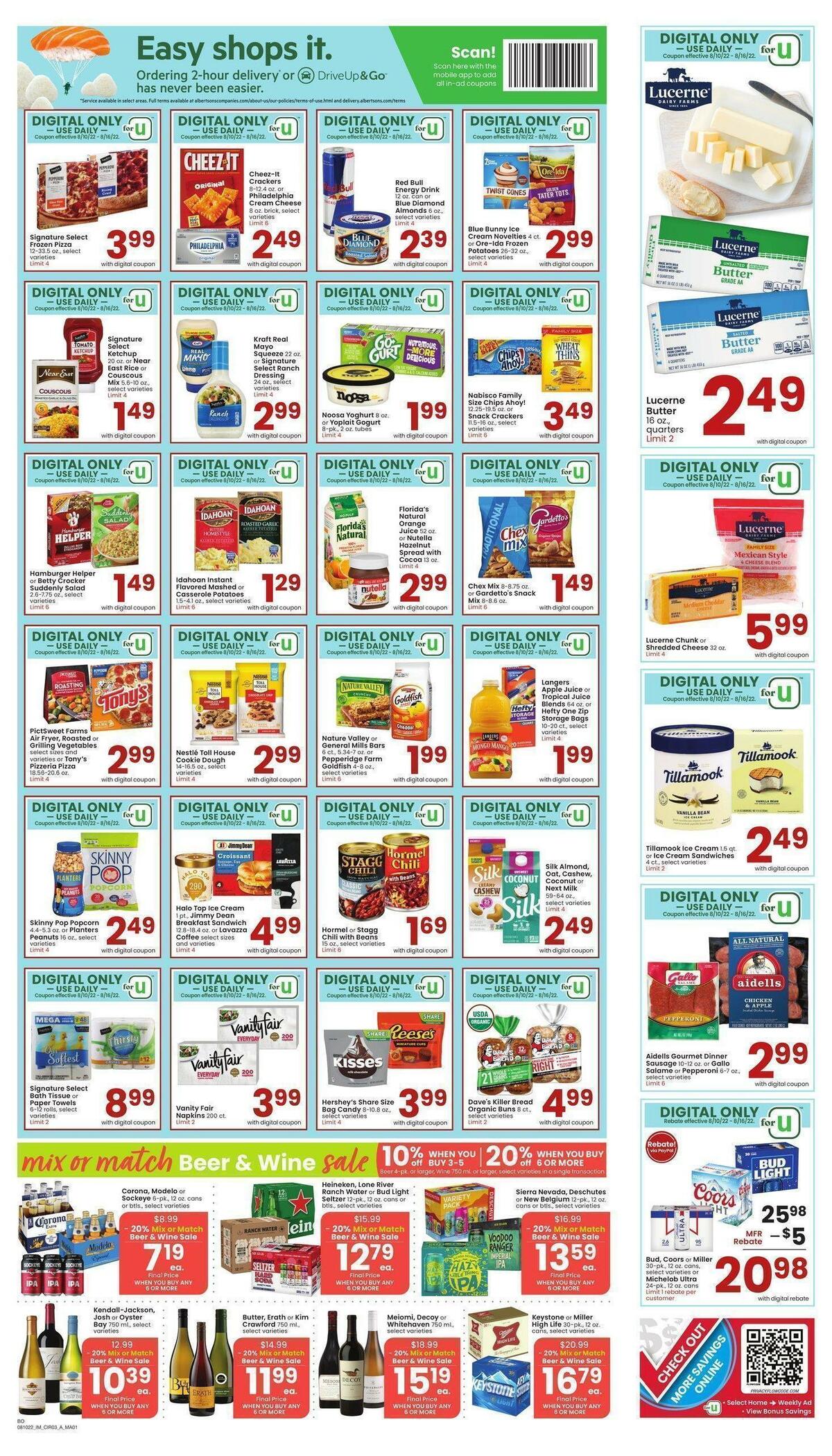 Albertsons Weekly Ad from August 10
