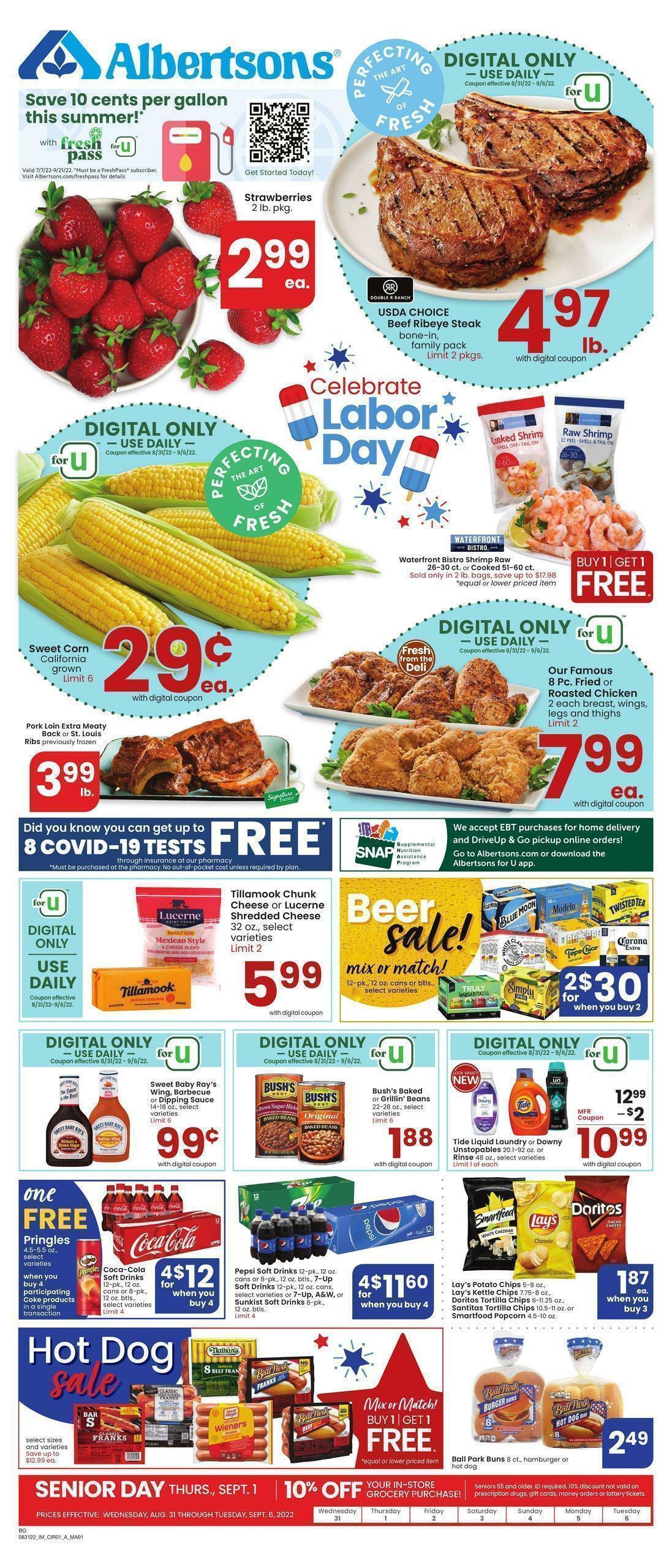 Albertsons Weekly Ad from August 31