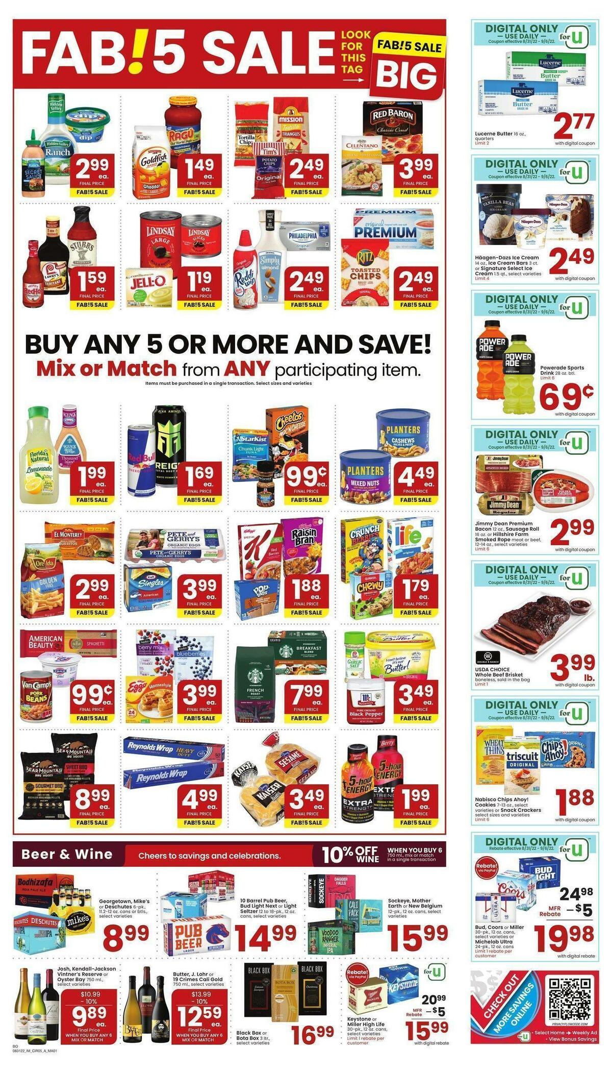 Albertsons Weekly Ad from August 31