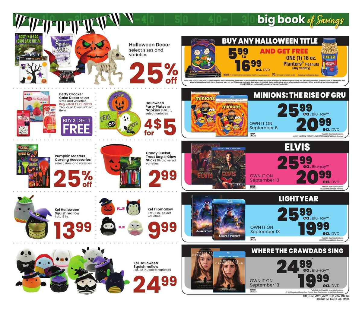 Albertsons Big Book of Savings Weekly Ad from August 30