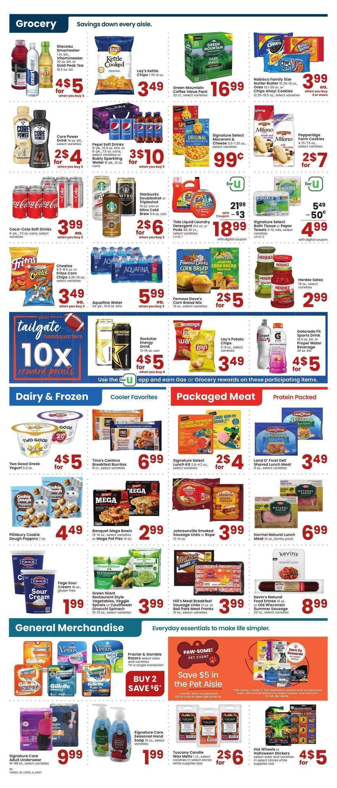 Albertsons Weekly Ad from October 5