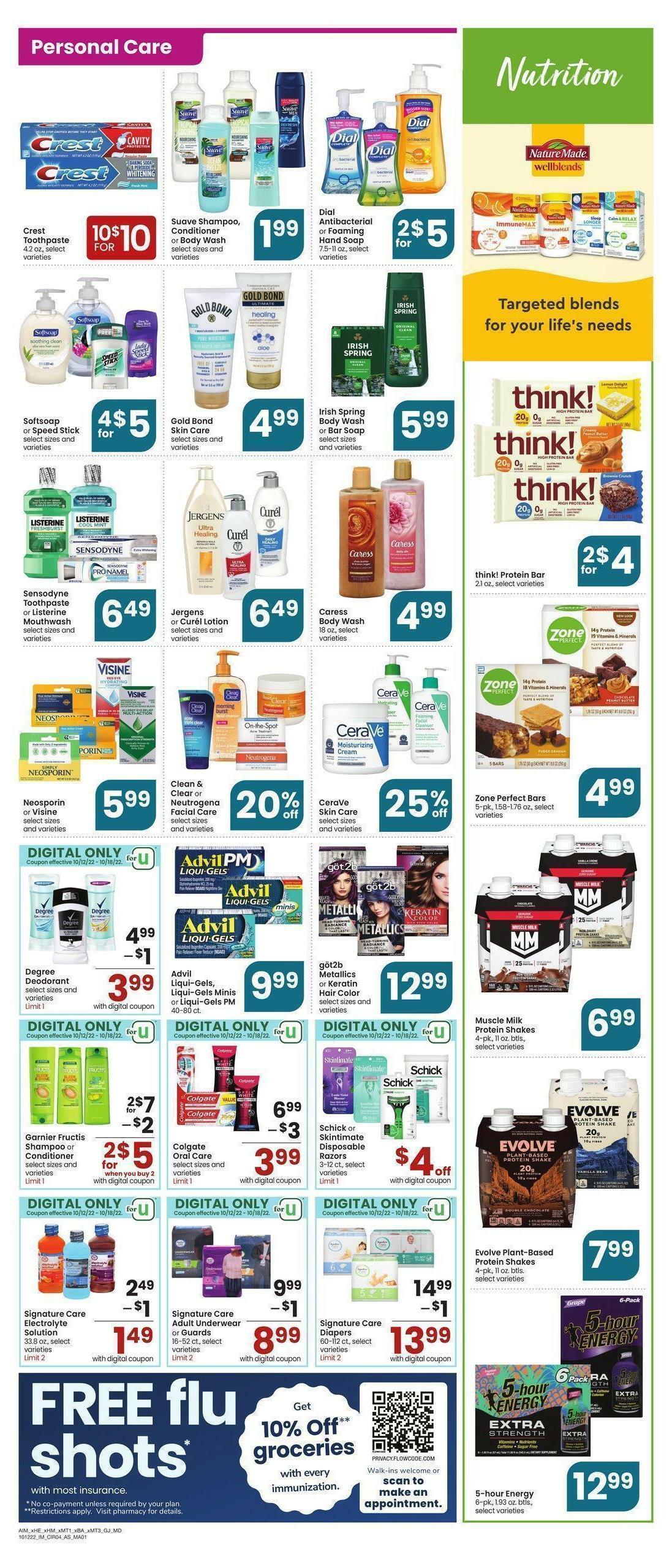Albertsons Weekly Ad from October 12