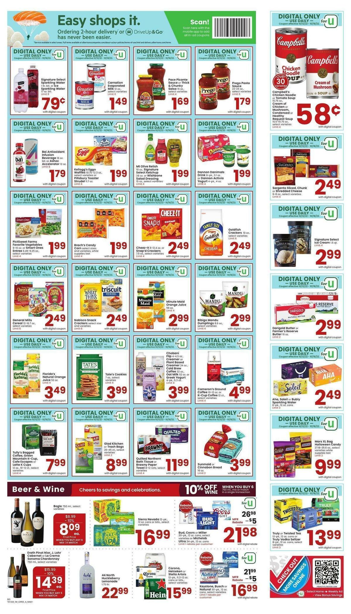 Albertsons Weekly Ad from October 12