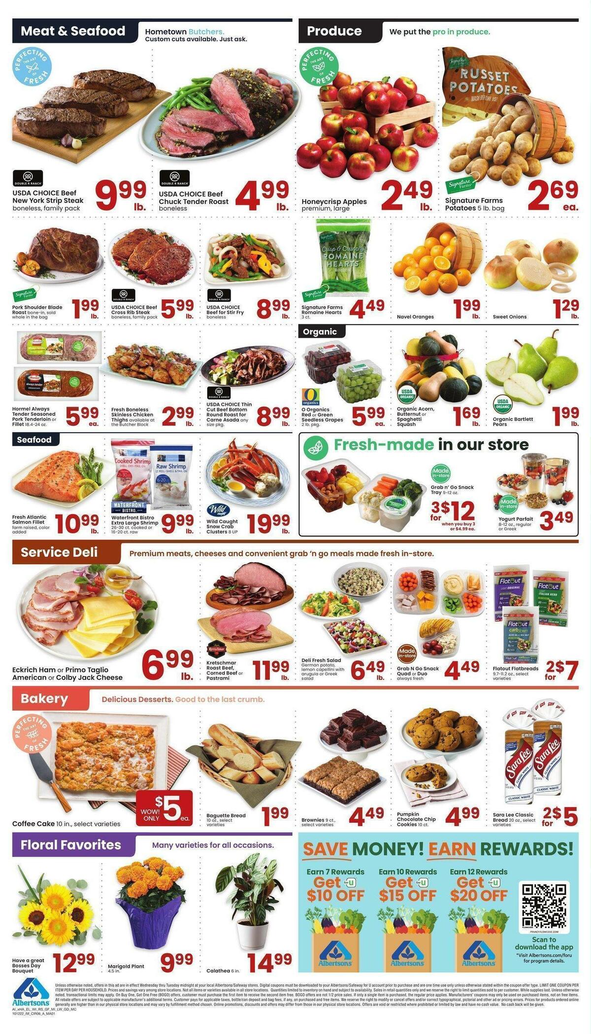 Albertsons Weekly Ad from October 12