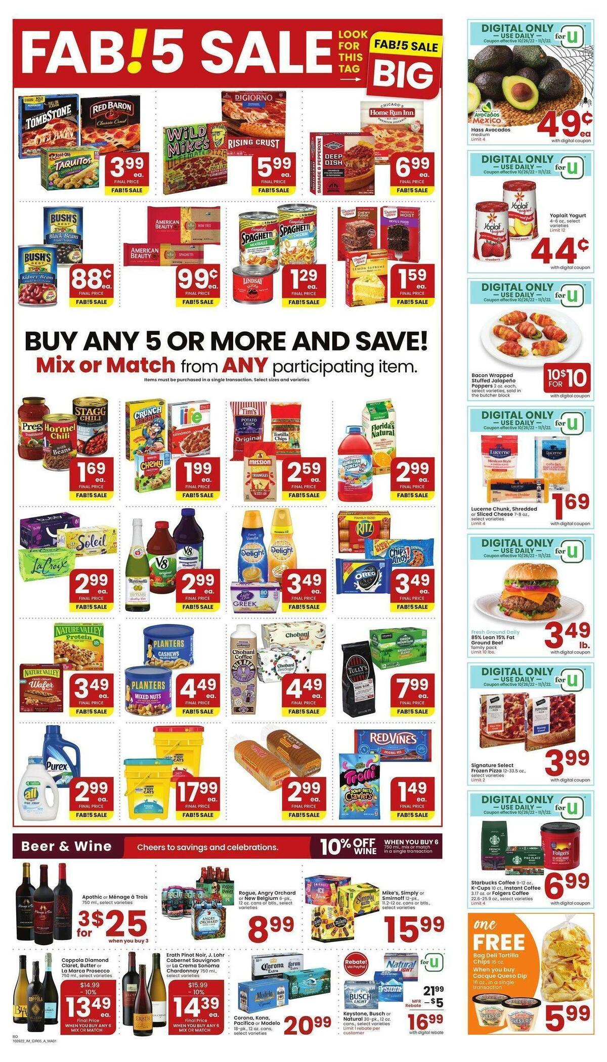 Albertsons Weekly Ad from October 26