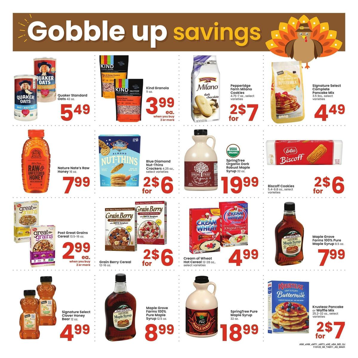 Albertsons Big Book of Savings Weekly Ad from November 1