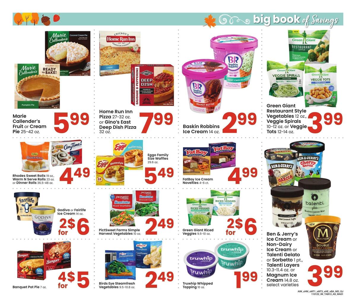 Albertsons Big Book of Savings Weekly Ad from November 1