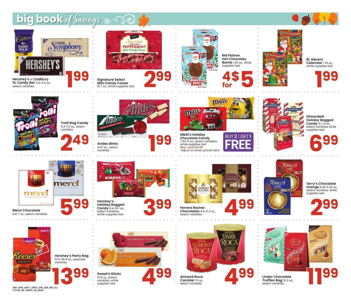 Albertsons Big Book of Savings Weekly Ad from November 1