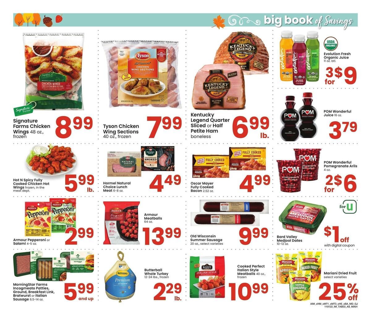 Albertsons Big Book of Savings Weekly Ad from November 1