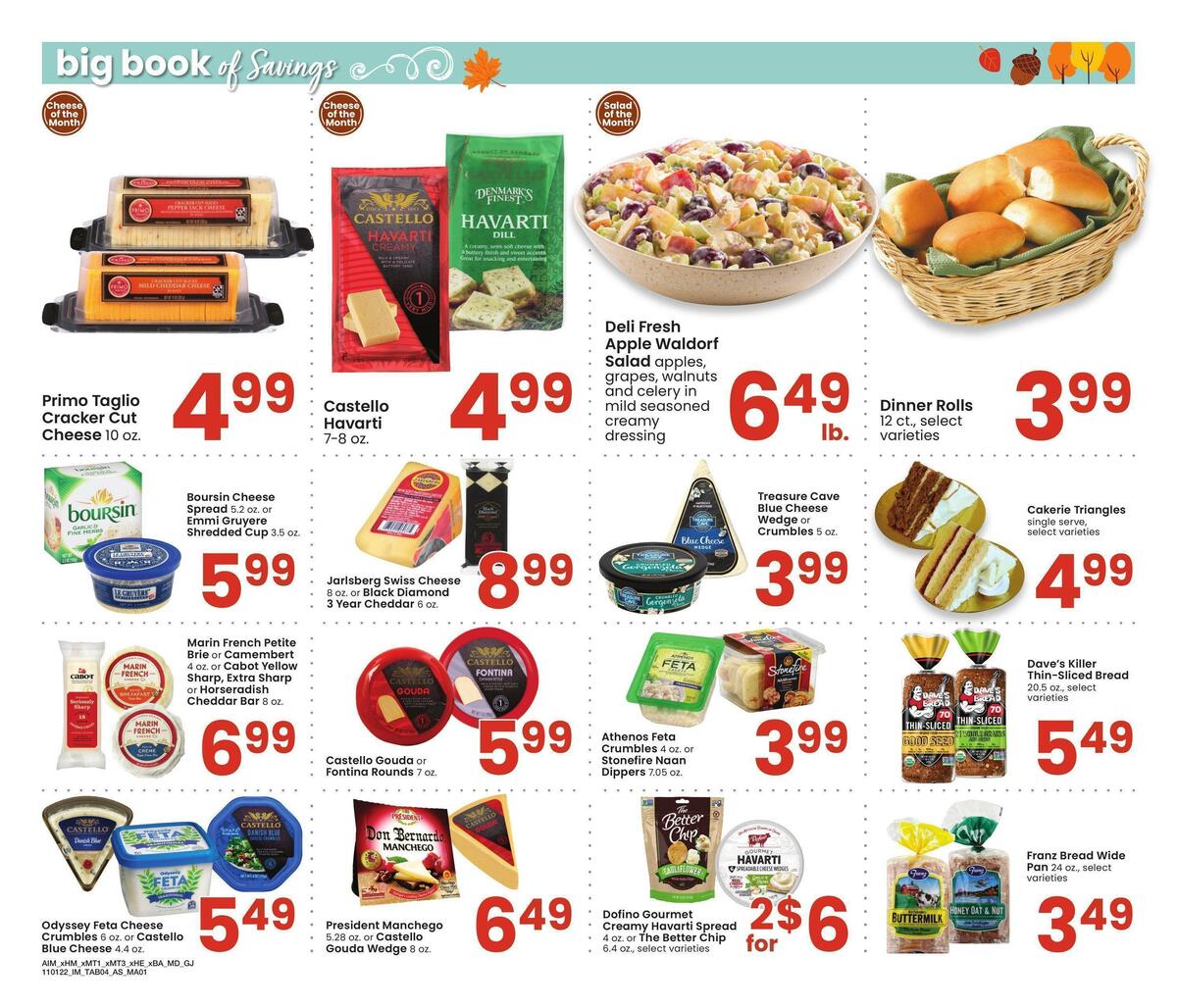Albertsons Big Book of Savings Weekly Ad from November 1