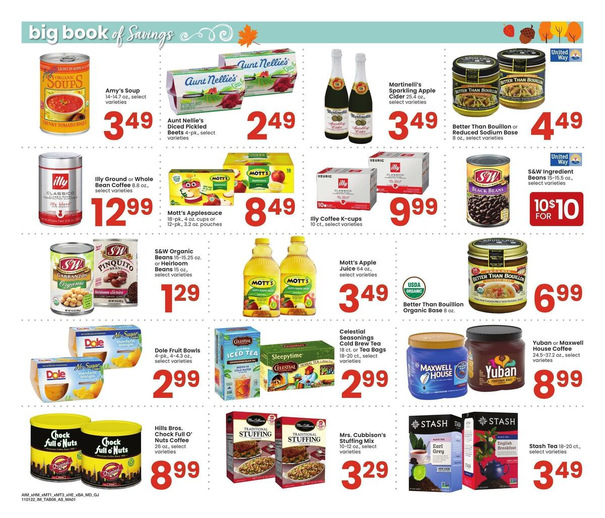 Albertsons Big Book of Savings Weekly Ad from November 1