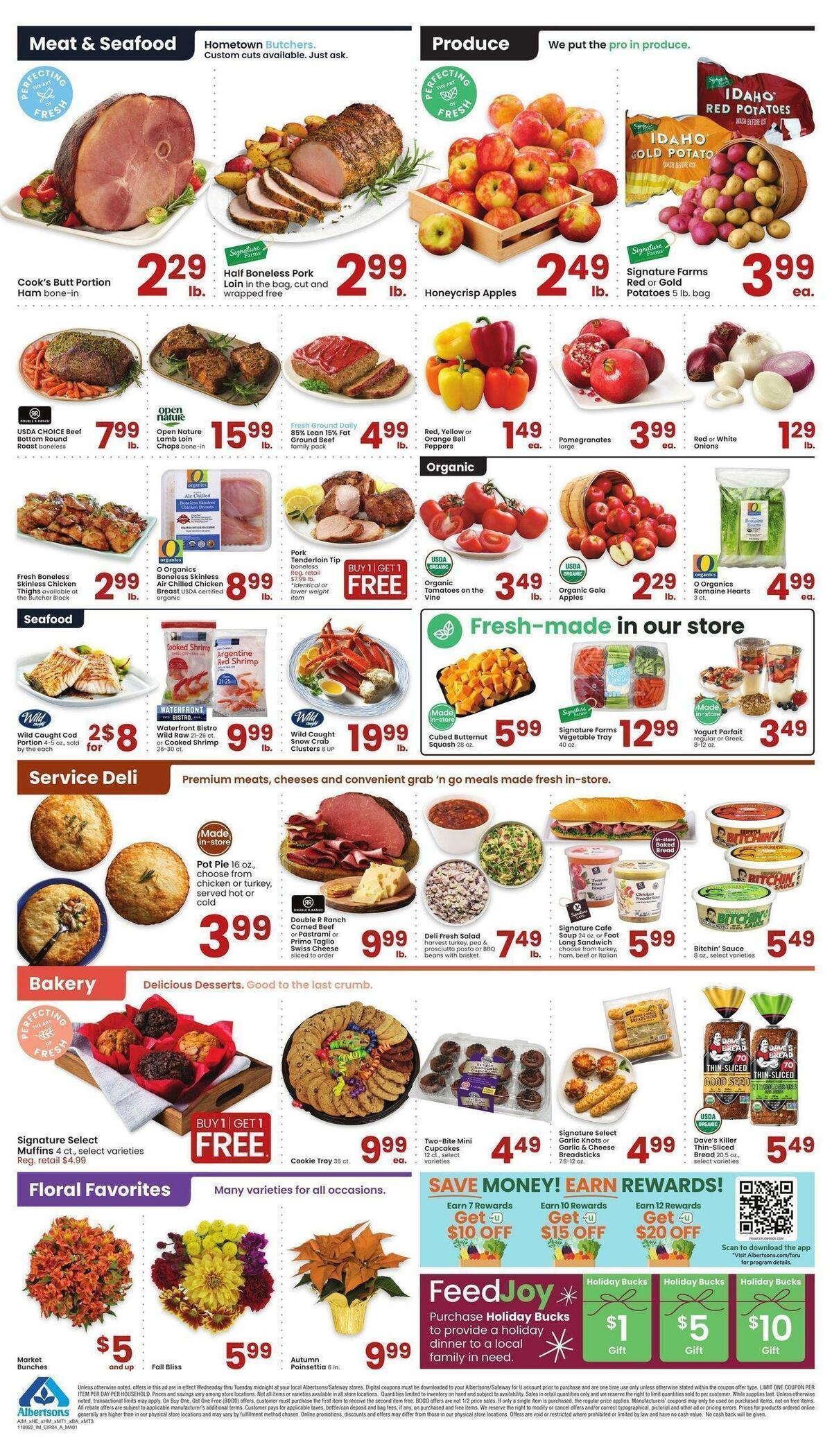 Albertsons Weekly Ad from November 9