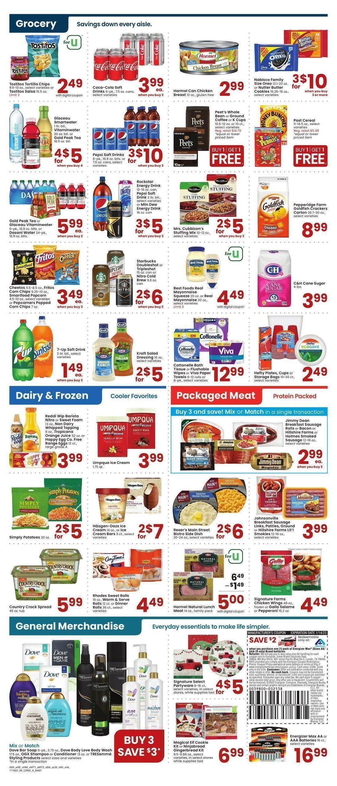 Albertsons Weekly Ad from November 16