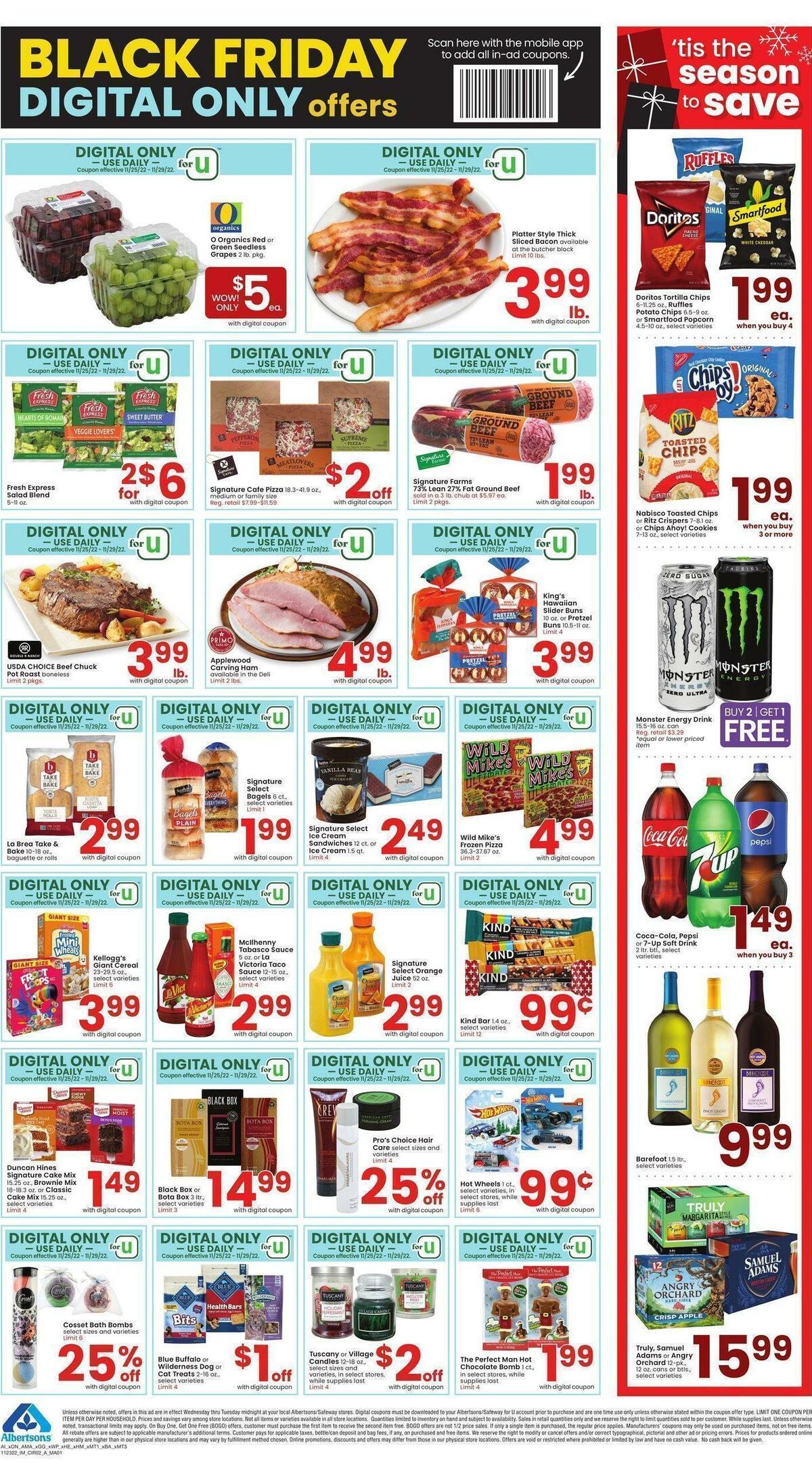 Albertsons Weekly Ad from November 25
