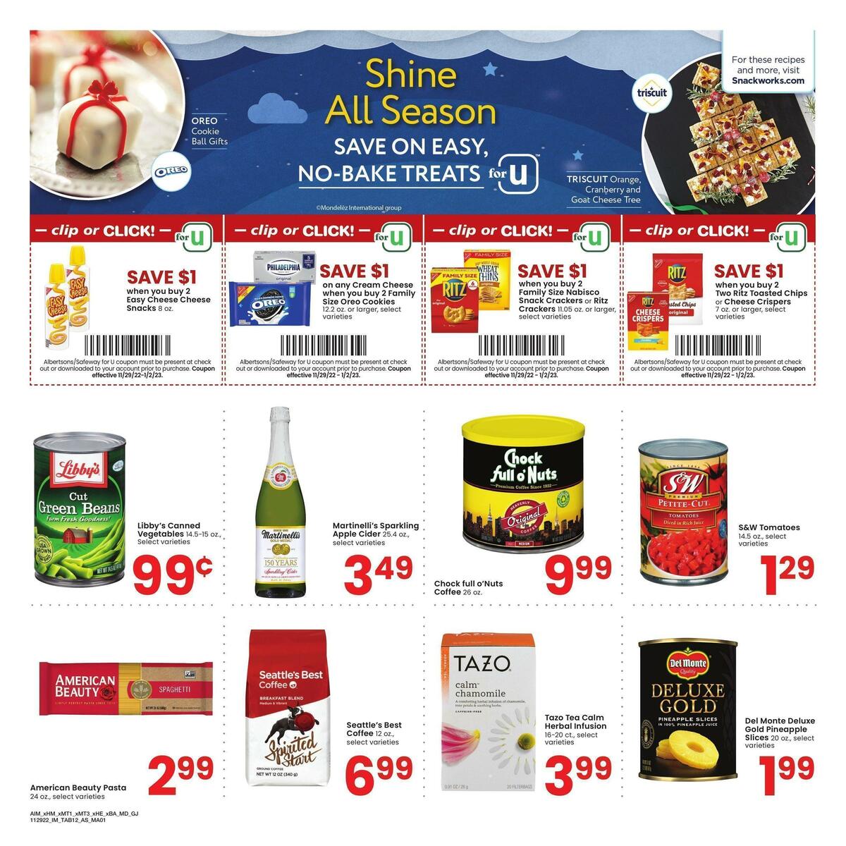 Albertsons Big Book of Savings Weekly Ad from November 29