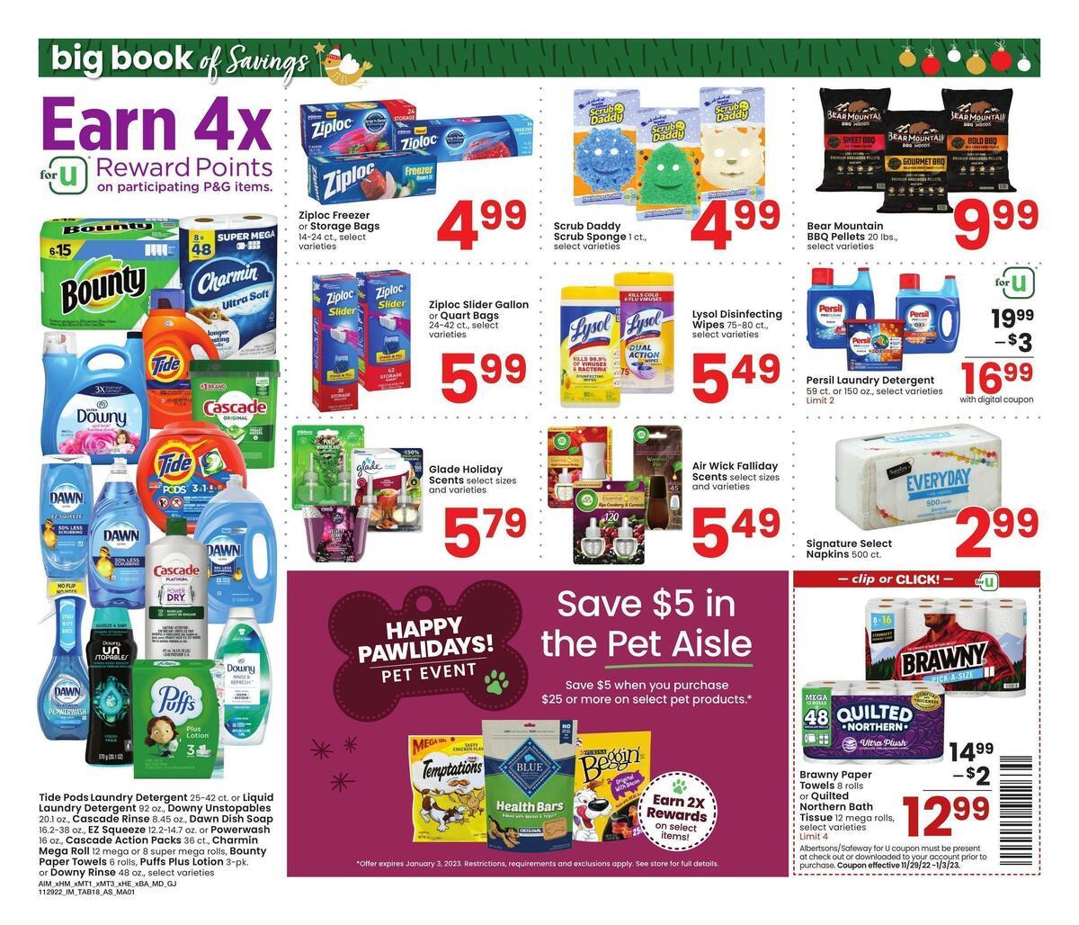 Albertsons Big Book of Savings Weekly Ad from November 29
