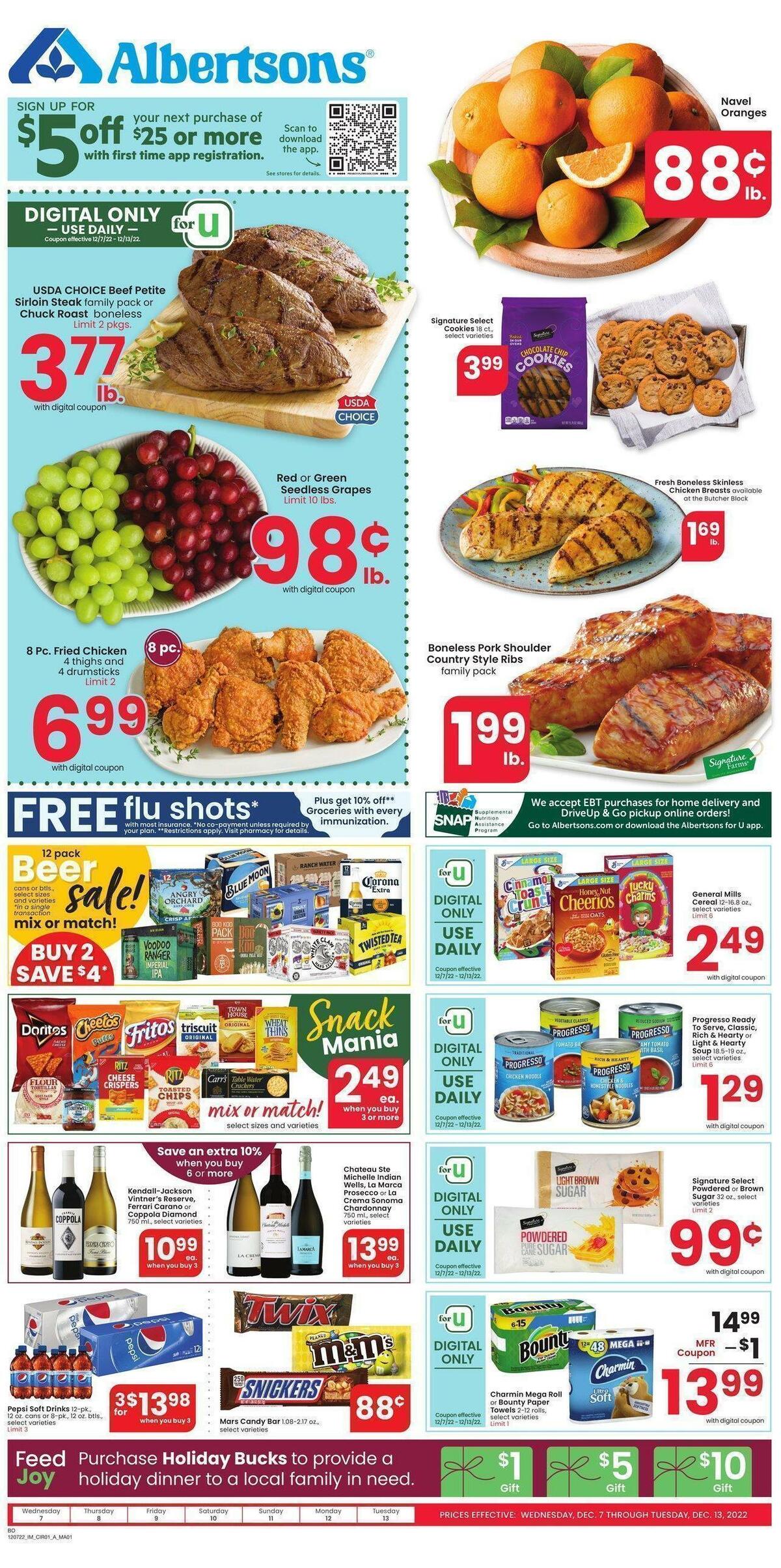 Albertsons Weekly Ad from December 7