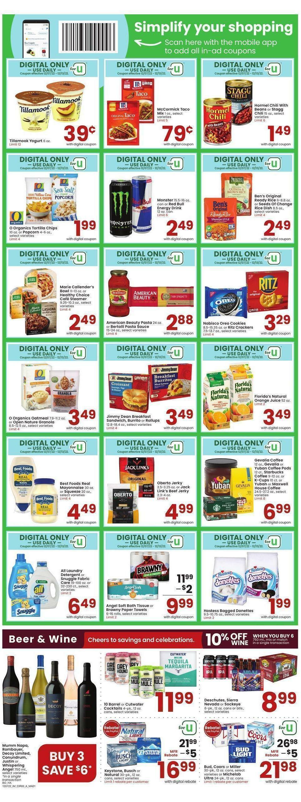 Albertsons Weekly Ad from December 7