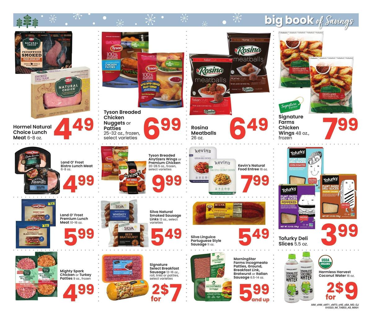 Albertsons Big Book of Savings Weekly Ad from January 3