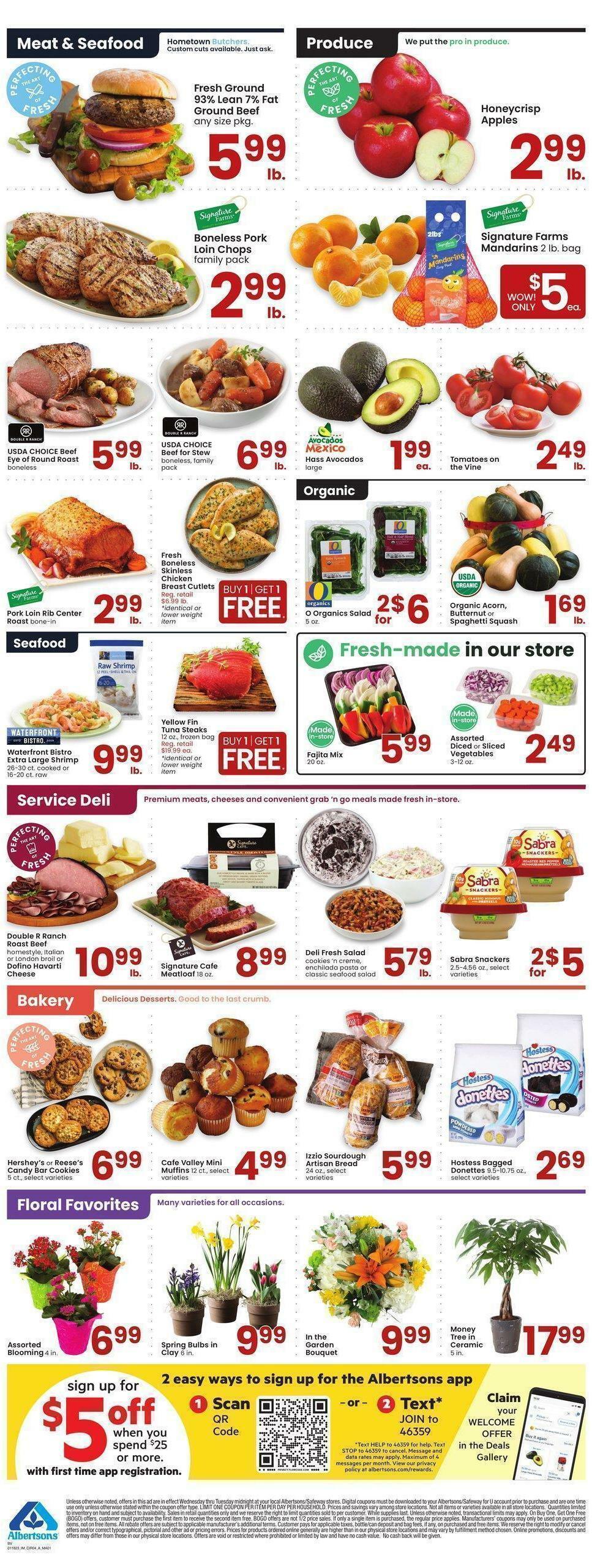 Albertsons Weekly Ad from January 18