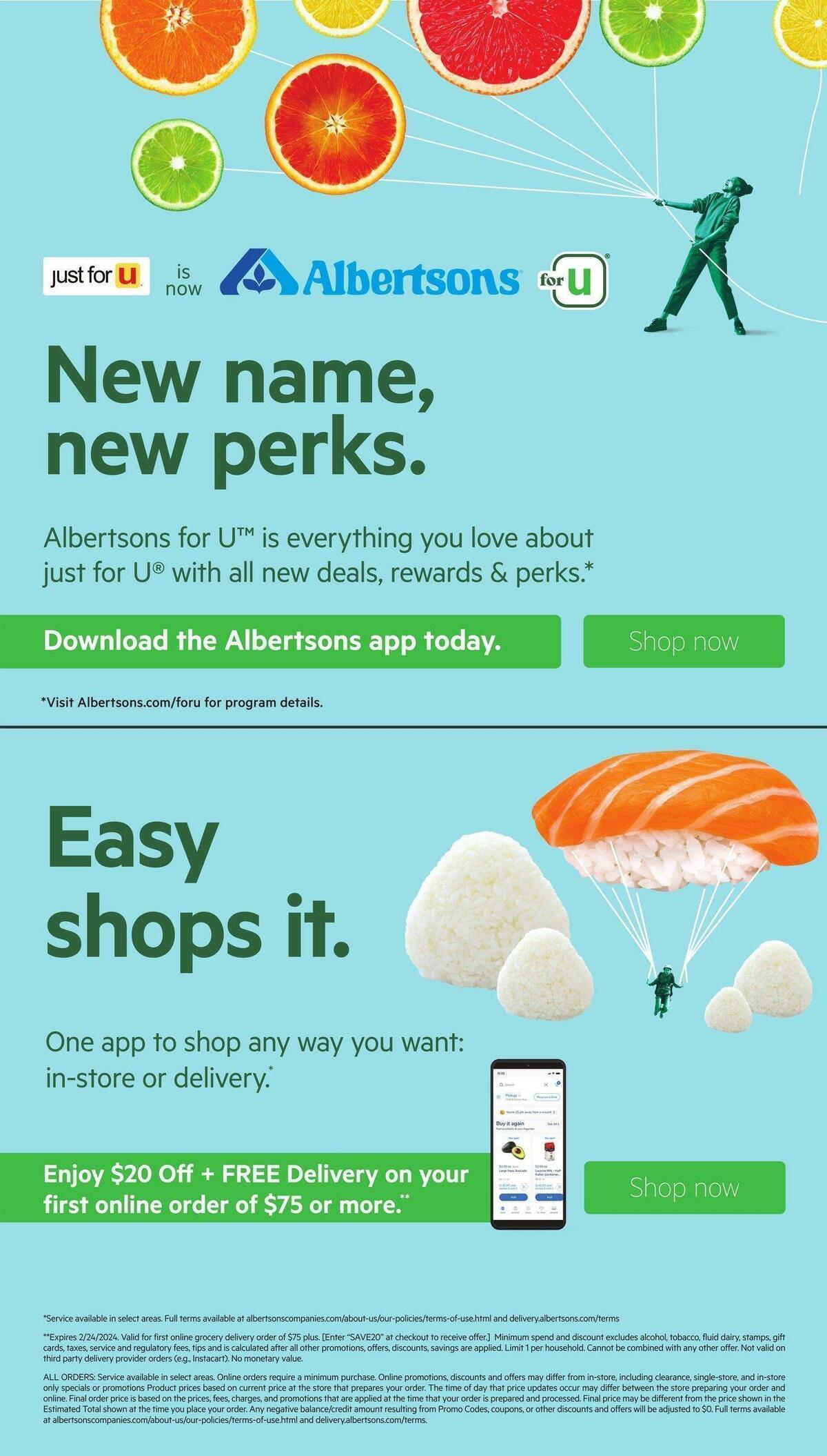 Albertsons Weekly Ad from January 18