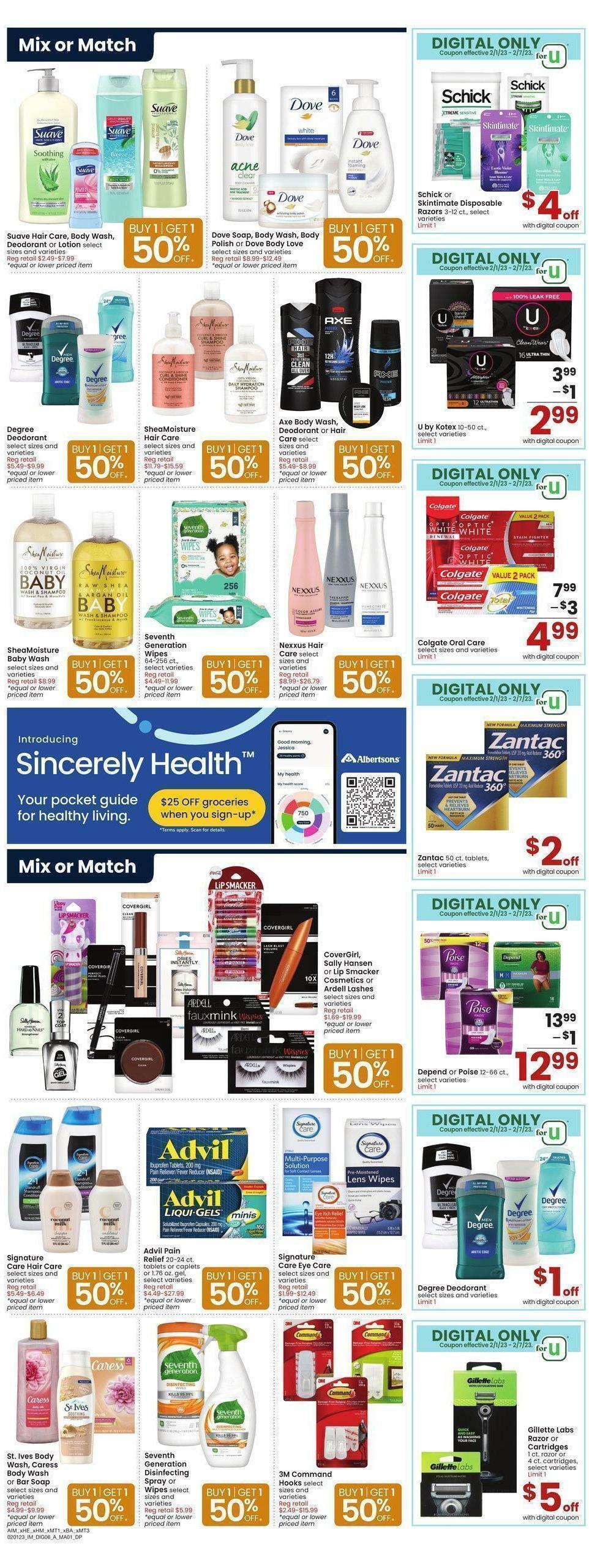 Albertsons Weekly Ad from February 1