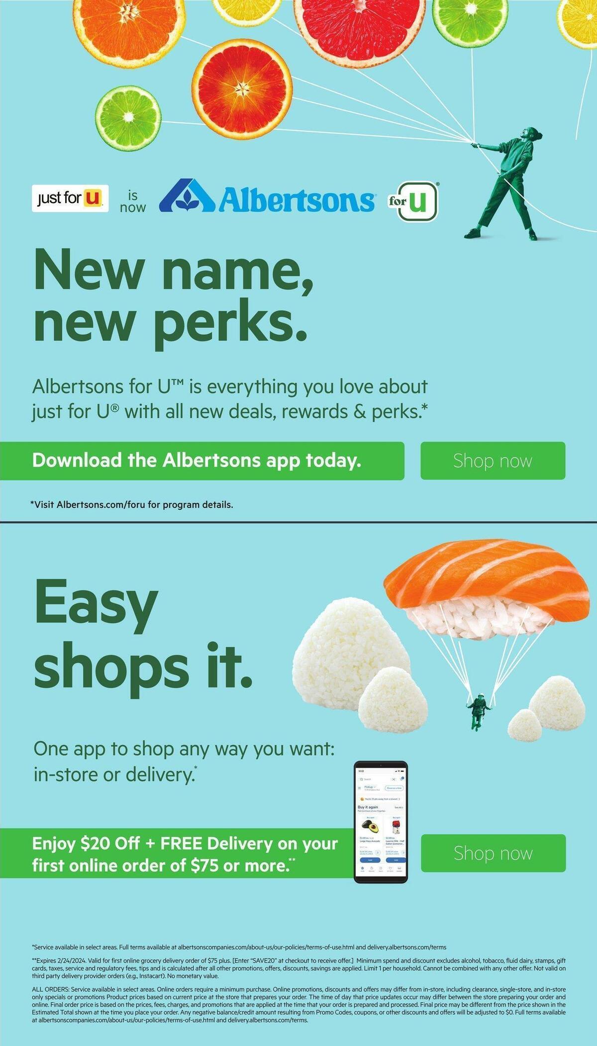 Albertsons Weekly Ad from February 1