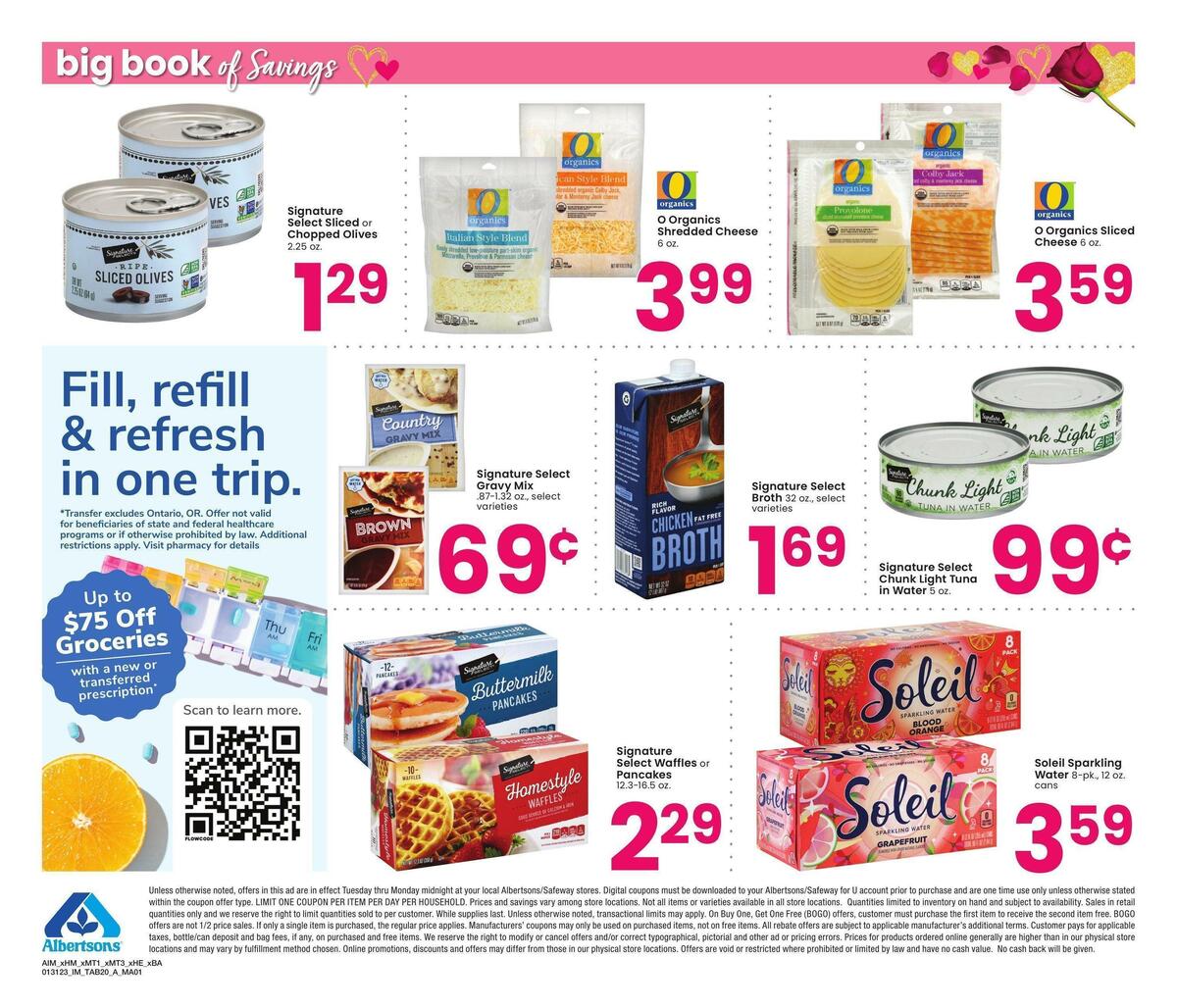 Albertsons Big Book of Savings Weekly Ad from January 31