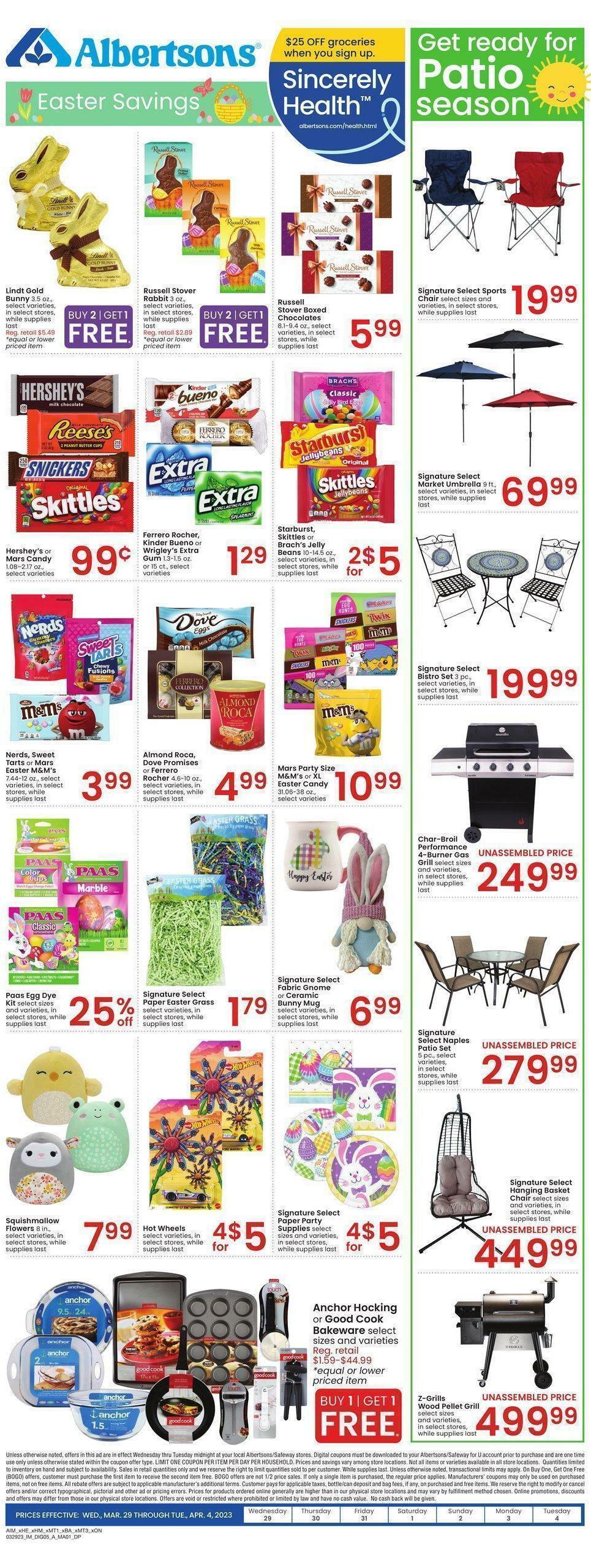 Albertsons Weekly Ad from March 29