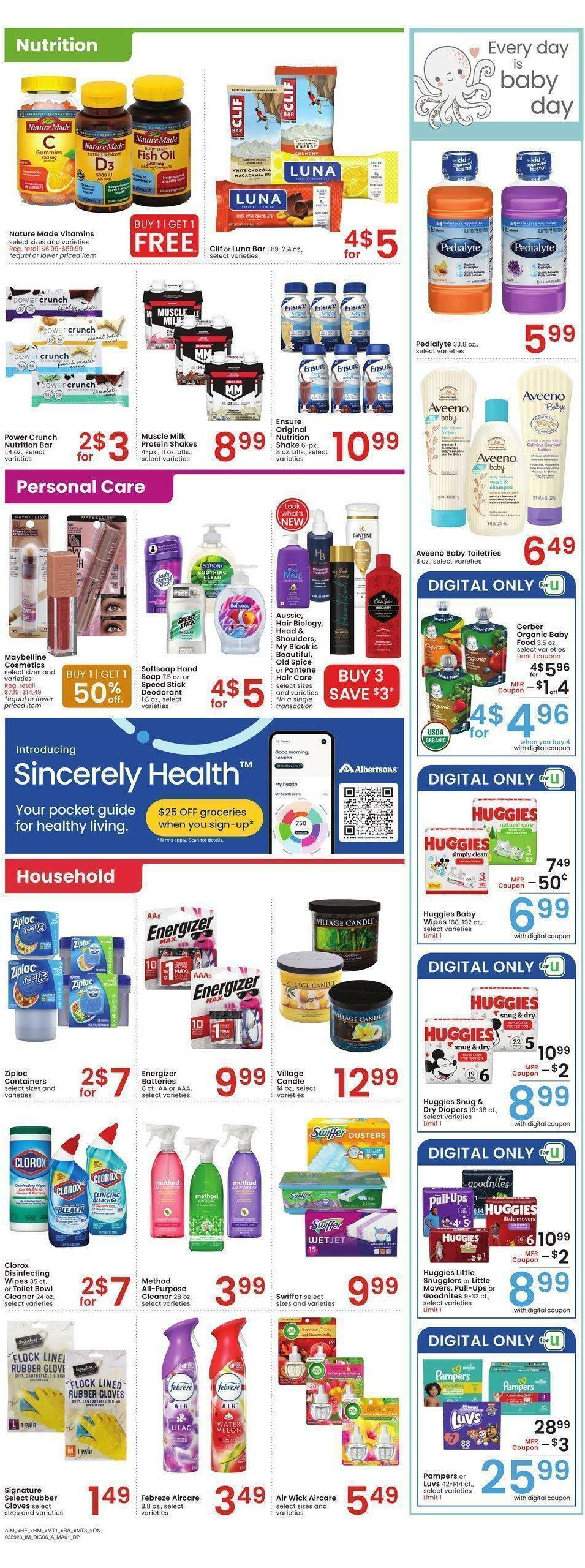 Albertsons Weekly Ad from March 29