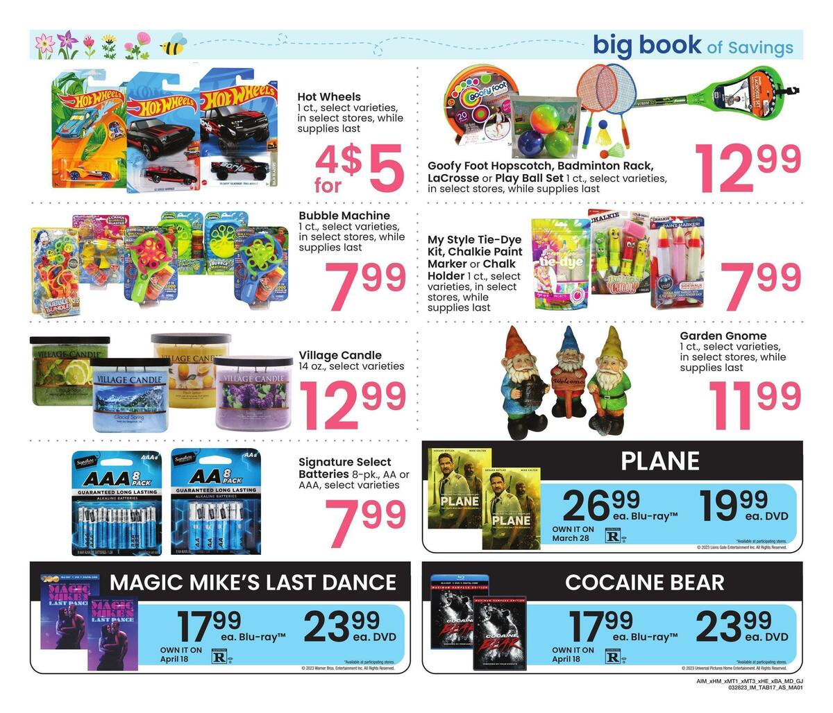 Albertsons Big Book of Savings Weekly Ad from March 28