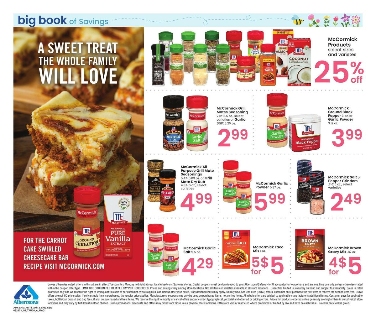Albertsons Big Book of Savings Weekly Ad from March 28